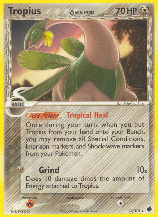 Tropius δ